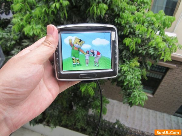 3.5 inch sunlight readable lcd
