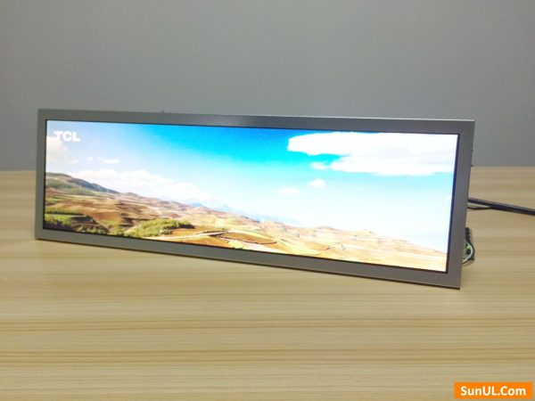 36.8 inch stretched LCD display